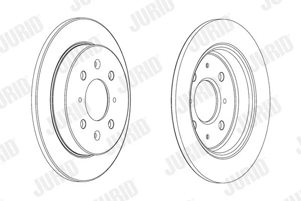 Zavorni disk JURID 562851JC