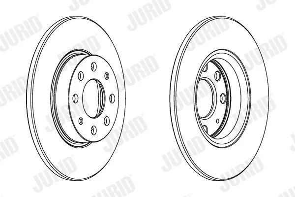 Zavorni disk JURID 563020JC