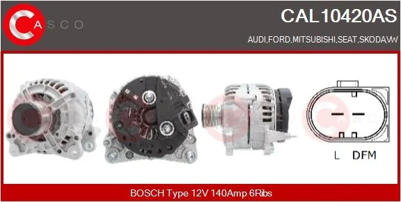 Alternator casco CAL10420AS