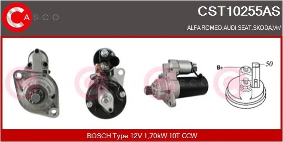 Starter casco CST10255AS