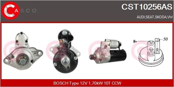 Starter casco CST10256AS
