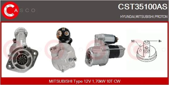 Starter casco CST35100AS