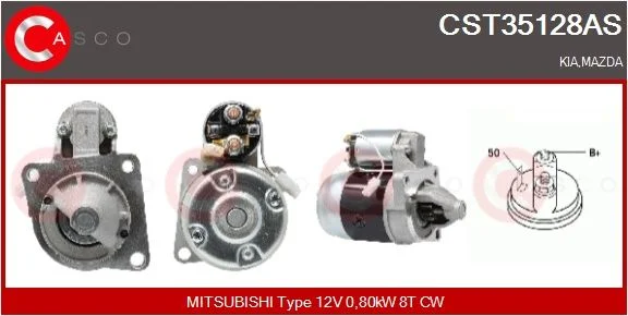 Starter casco CST35128AS