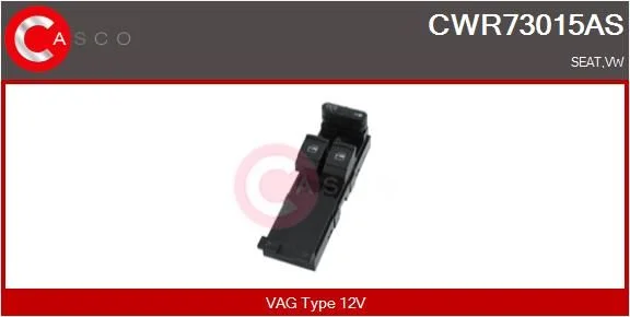 Switch, window regulator casco CWR73015AS