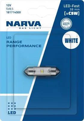 Bulb, licence plate light NARVA 181714000