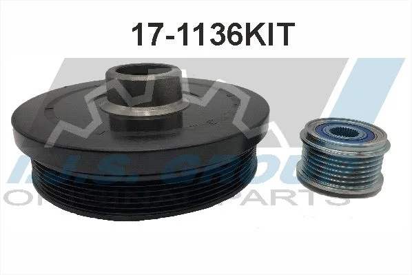Belt Pulley Set, crankshaft IJS GROUP 17-1136KIT