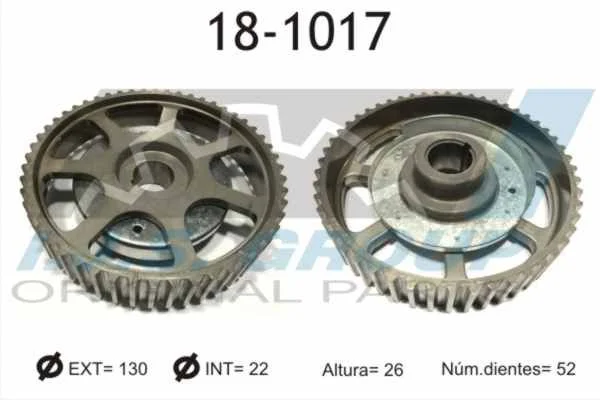Gear/Sprocket, camshaft IJS GROUP 18-1017