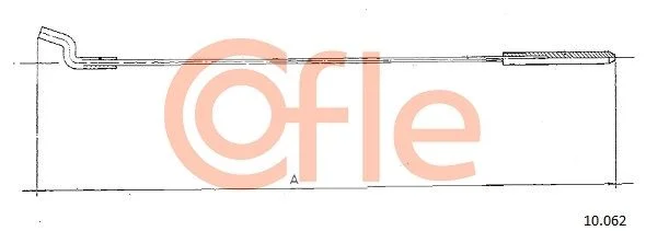 Kabel pospeševalnika COFLE 10.062