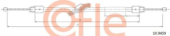Cable Pull, parking brake COFLE 10.9459