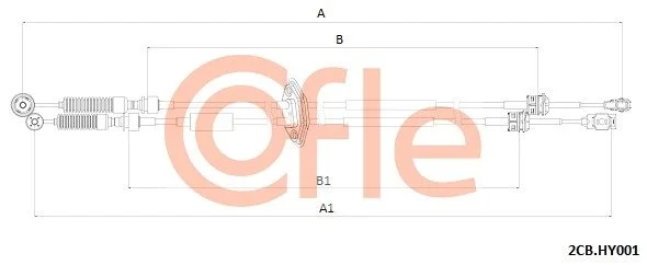 Poteg kabla, ročni menjalnik COFLE 2CB.HY001