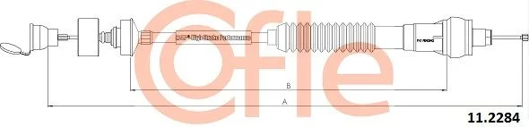 Cable Pull, clutch control COFLE 92.11.2284