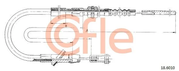 Poteg kabla, krmiljenje sklopke COFLE 92.18.6010
