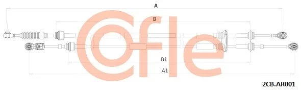 Poteg kabla, ročni menjalnik COFLE 92.2CB.AR001