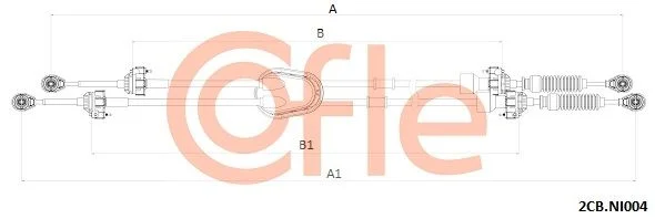 Poteg kabla, ročni menjalnik COFLE 92.2CB.NI004