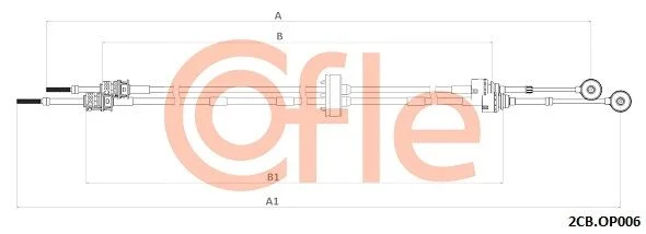 Poteg kabla, ročni menjalnik COFLE 92.2CB.OP006
