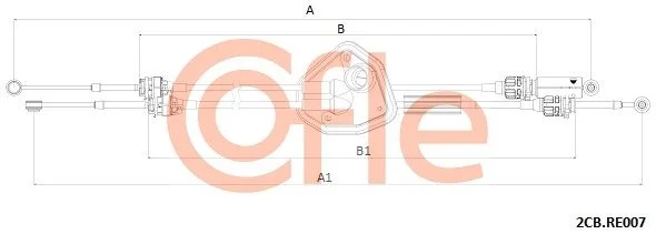 Poteg kabla, ročni menjalnik COFLE 92.2CB.RE007