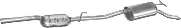 Repair Pipe, catalytic converter POLMO 13.156