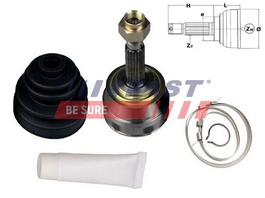 Komplet sklepov, pogonska gred FAST FT25002K