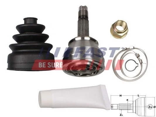 Komplet sklepov, pogonska gred FAST FT25032K
