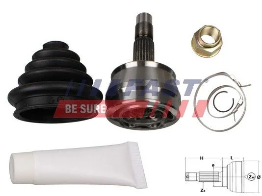 Komplet sklepov, pogonska gred FAST FT25055K