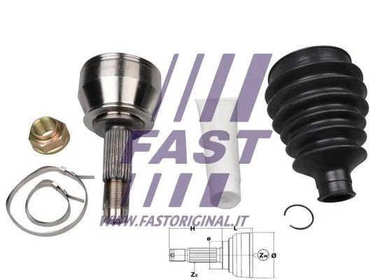 Komplet sklepov, pogonska gred FAST FT25072K