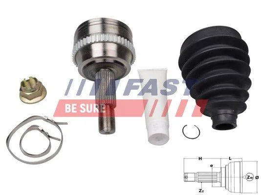 Komplet sklepov, pogonska gred FAST FT25092K
