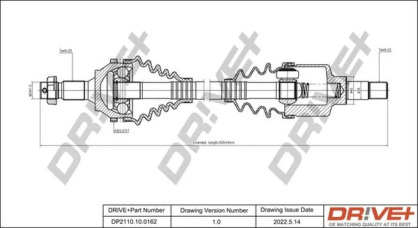 Pogonska gred Dr!ve+ DP2110.10.0162
