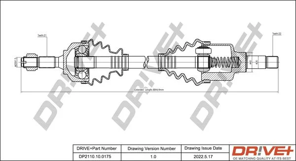 Pogonska gred Dr!ve+ DP2110.10.0175