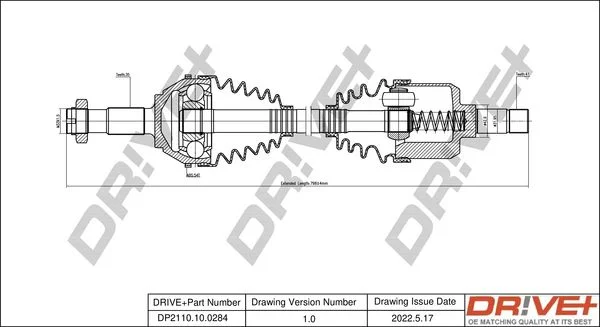 Pogonska gred Dr!ve+ DP2110.10.0284
