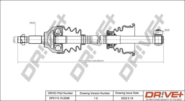 Pogonska gred Dr!ve+ DP2110.10.0298