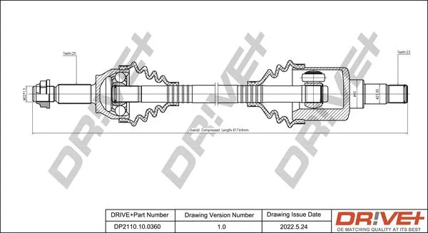 Pogonska gred Dr!ve+ DP2110.10.0360