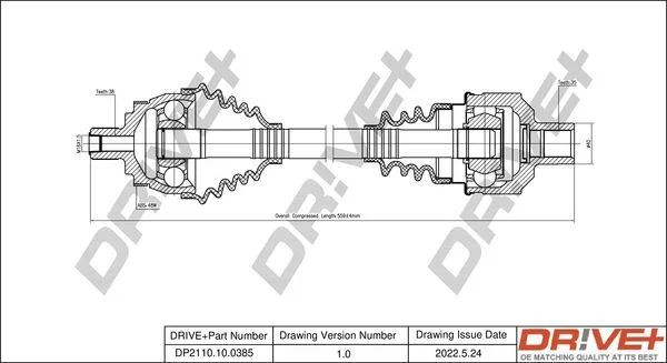 Pogonska gred Dr!ve+ DP2110.10.0385