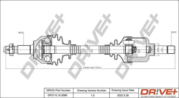 Pogonska gred Dr!ve+ DP2110.10.0586