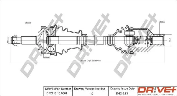 Pogonska gred Dr!ve+ DP2110.10.0661