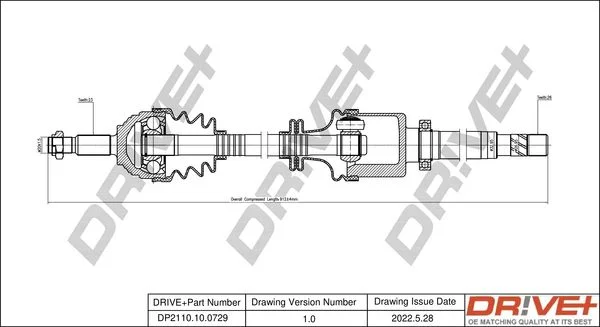 Pogonska gred Dr!ve+ DP2110.10.0729