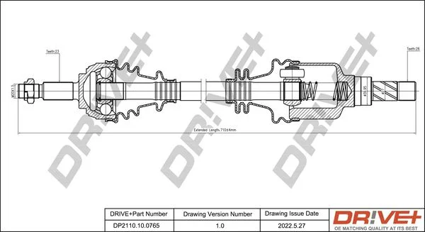 Pogonska gred Dr!ve+ DP2110.10.0765