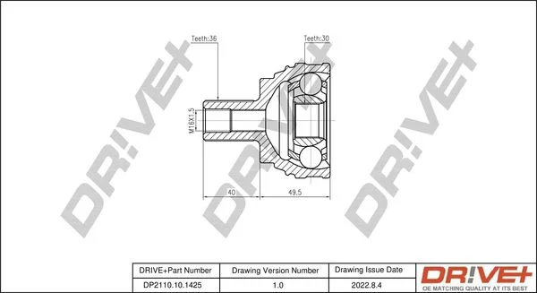 Komplet sklepov, pogonska gred Dr!ve+ DP2110.10.1425