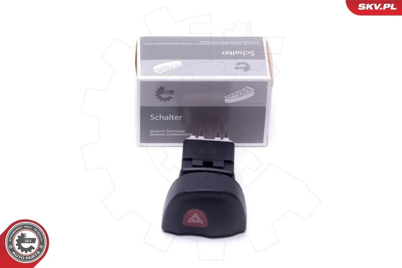 Hazard Warning Light Switch ESEN SKV 36SKV726