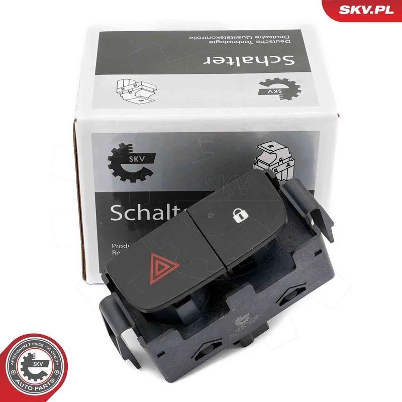 Hazard Warning Light Switch ESEN SKV 36SKV729