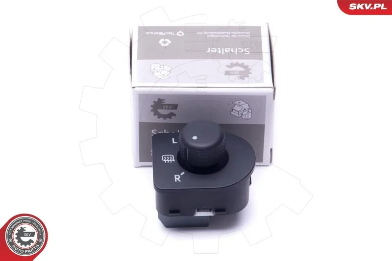 Switch, exterior mirror adjustment ESEN SKV 37SKV618