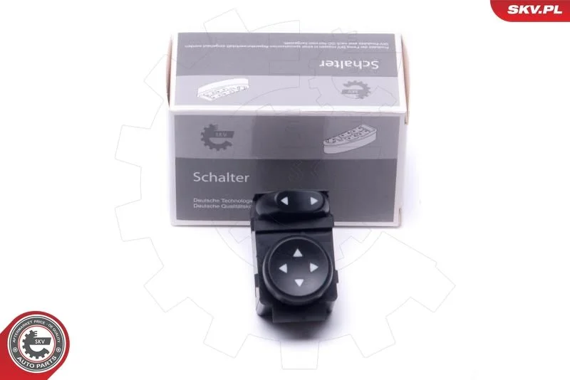 Switch, exterior mirror adjustment ESEN SKV 37SKV619