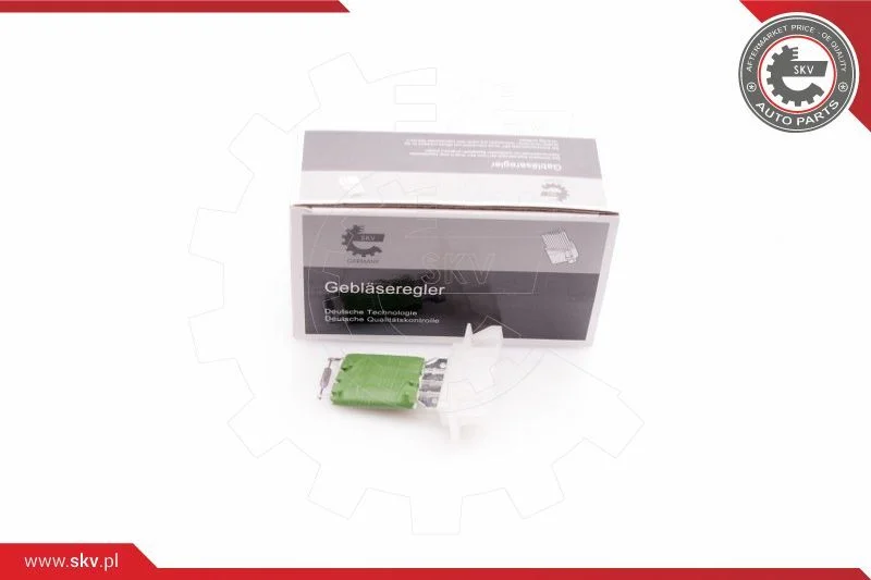Resistor, interior blower ESEN SKV 94SKV049