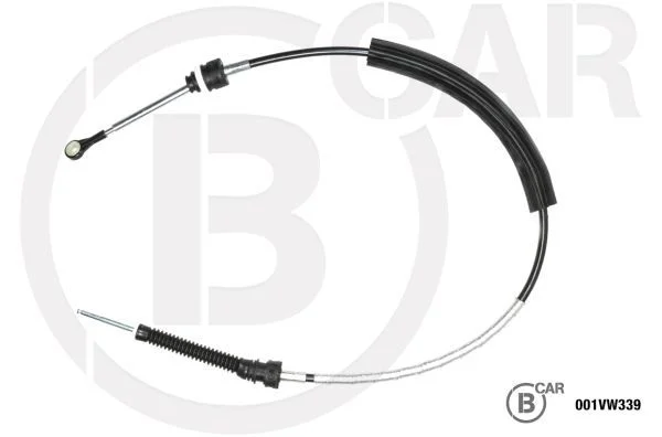 Cable Pull, manual transmission B CAR 001VW339