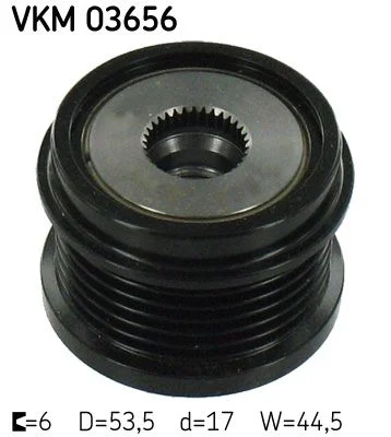 Alternator Freewheel Clutch SKF VKM 03656