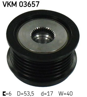 Alternatorska sklopka s prostim kolesom SKF VKM 03657