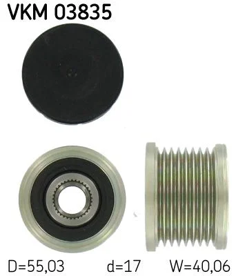 Alternator Freewheel Clutch SKF VKM03835