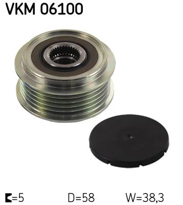 Alternator Freewheel Clutch SKF VKM06100