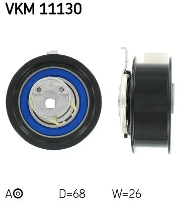 Tensioner Pulley, timing belt SKF VKM 11130
