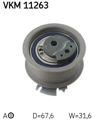 Napenjalna jermenica, zobni jermen SKF VKM 11263