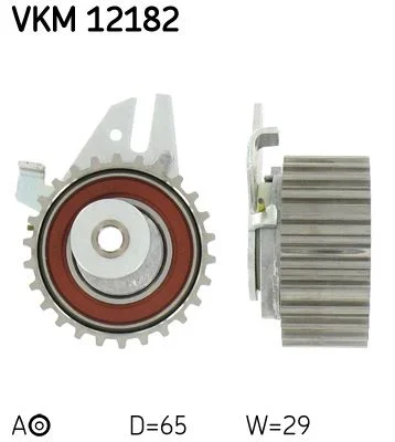 Napenjalna jermenica, zobni jermen SKF VKM12182